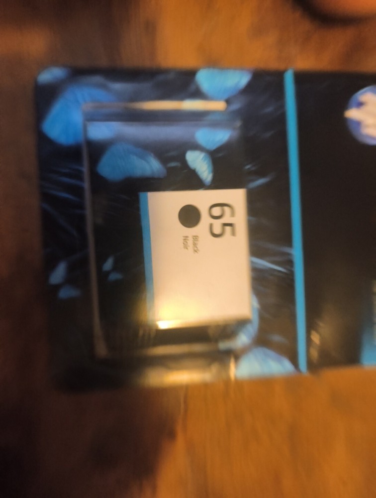 New HP Original Ink Cartridge 65 Black N9K02AN Expires 06/2025 Not Opened
