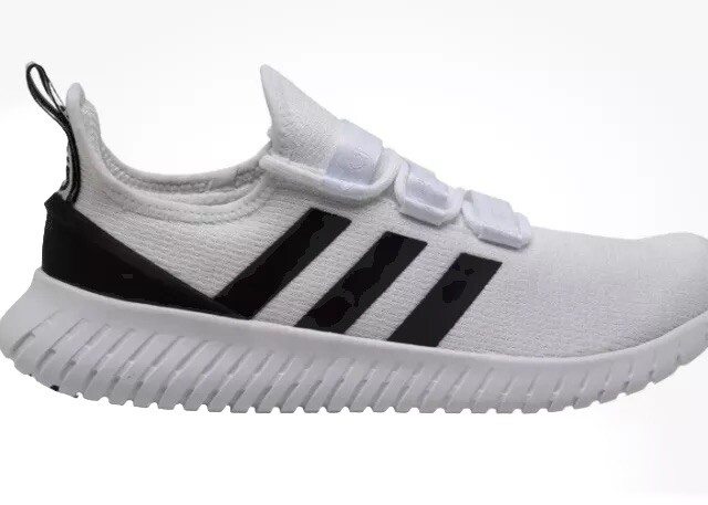 Adidas Kaptir 2.0 Mens Running Shoes Size 8 Grey Black White FV8566