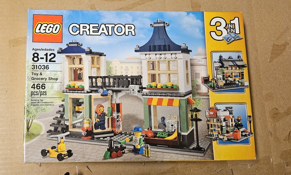 LEGO CREATOR:Toy & Grocery Shop (31036) Retired New Factory Sealed *Read details
