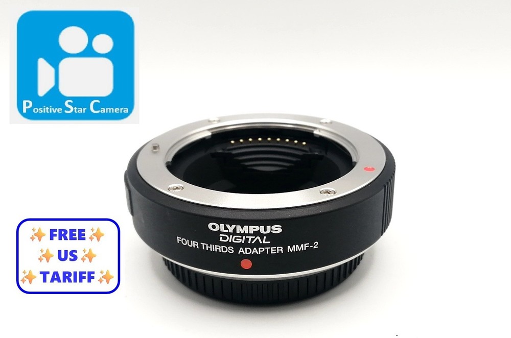 🎦VIDEO👀✨MINT✨ Olympus Four Thirds Adapter MMF-2 From JAPAN