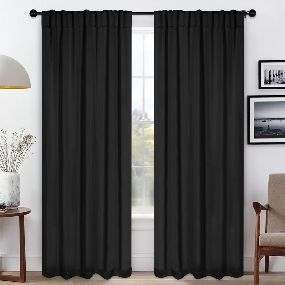Blackout Curtains, Room Darkening, Bedroom, Drapes, Kitchen, Living Room Wind...