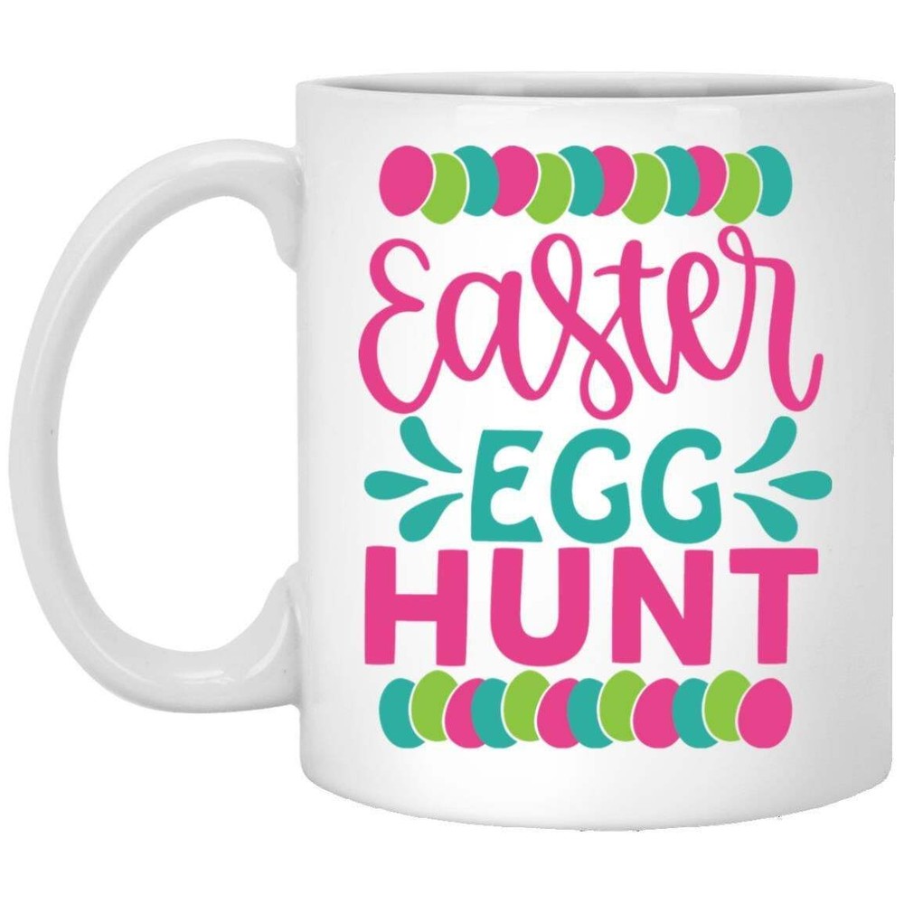 Easter Mug Easter Egg Hunt Coffee Mugs Gift For Mom Dad Grandma Grandpa Brother