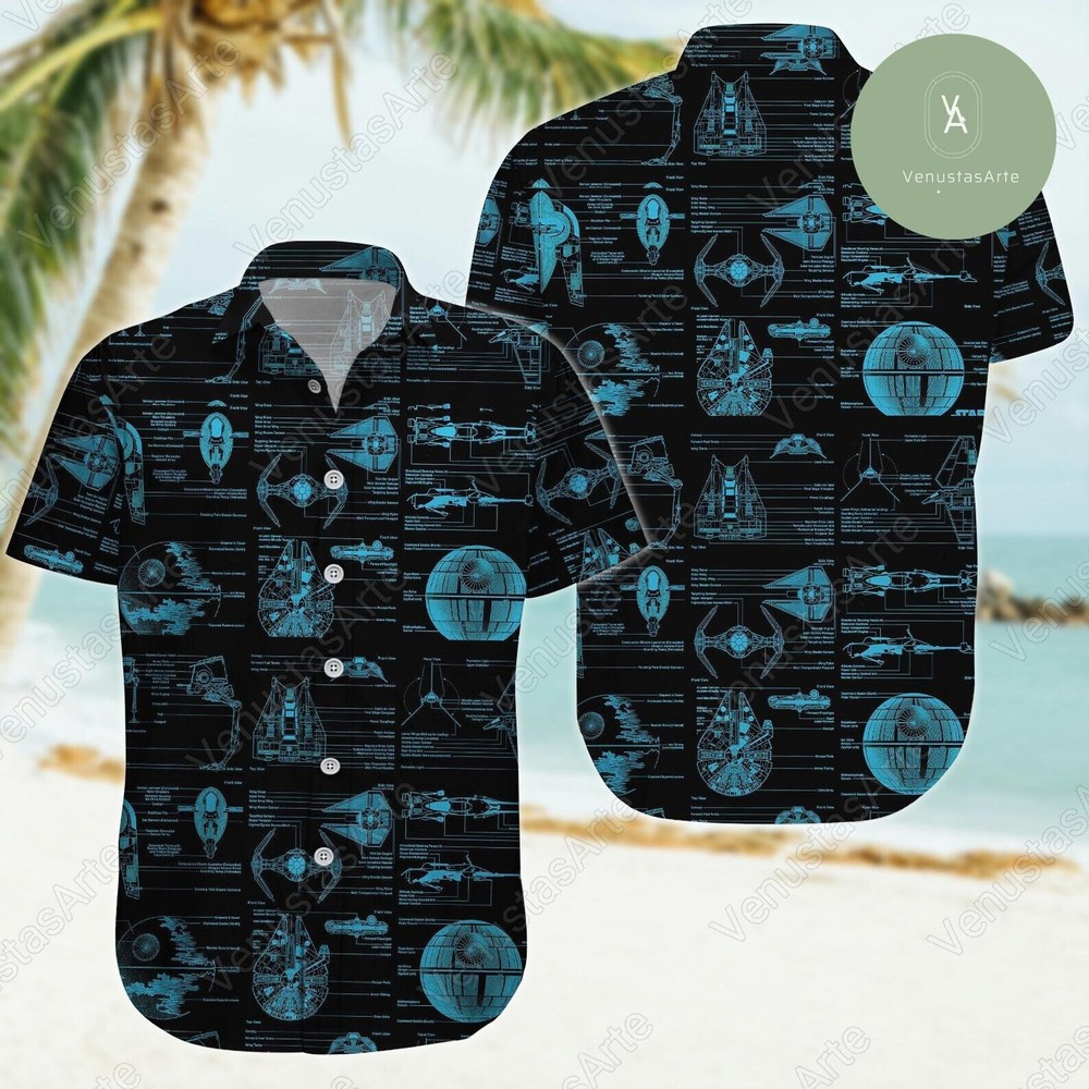 Star Wars 3D Hawaii Shirt US Size All Over Print Father Day Gift Best Price