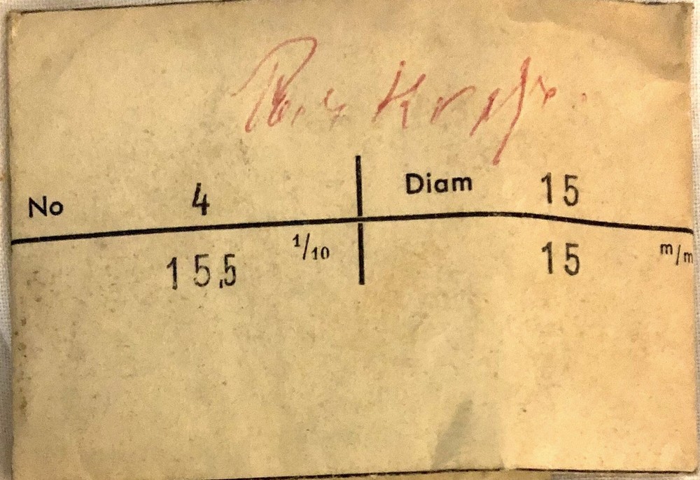 1X Mainspring 7501 for Watch 15.5mm Diameter 15mm Width