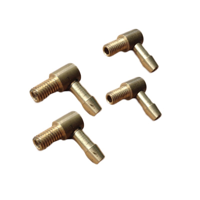 Water Nozzle Fit/For 3-4mm Tube Silicone Sprinkle ESC Fuel 90 Degree For RC Boat