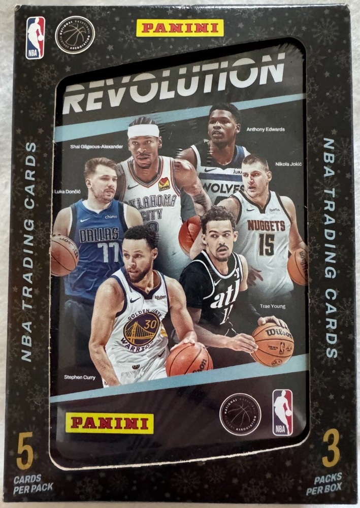 2023-24 Panini Revolution NBA Trading Cards *Holiday Winter Tin*