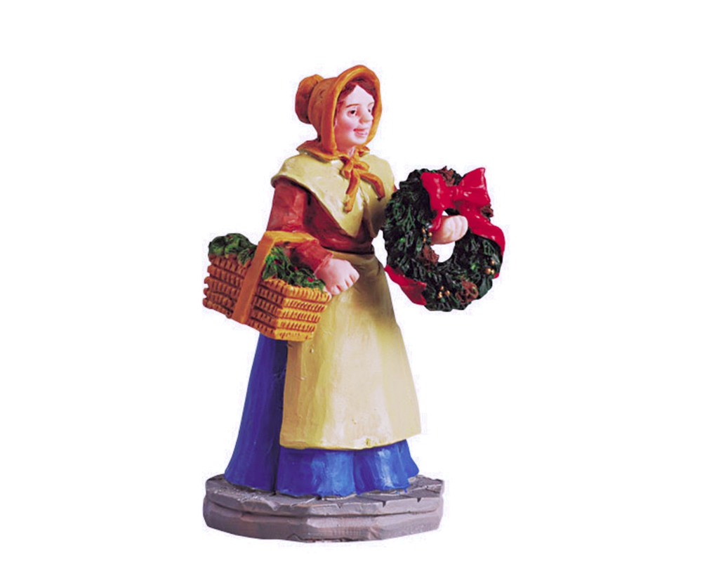 Lemax 2005 Rare Christmas Greens Village Collection #52054 Collectible Holiday Decor-image