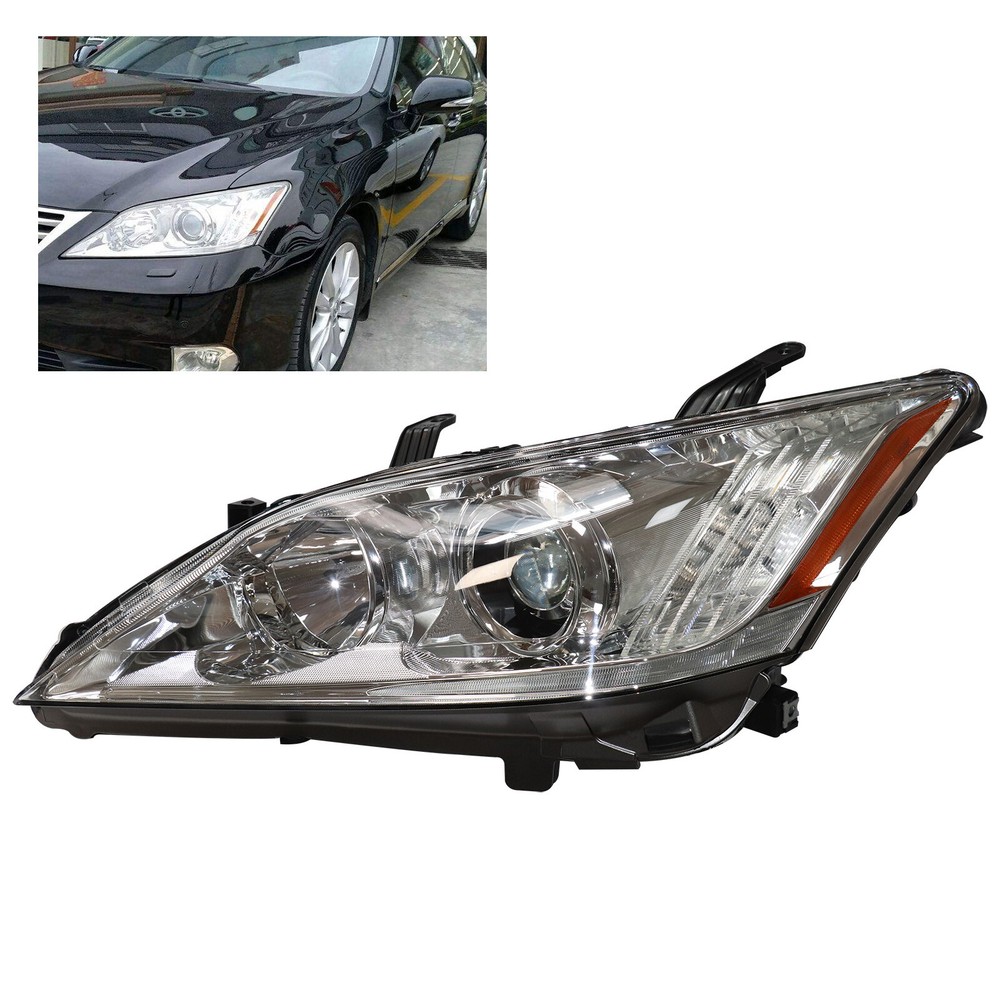 LH Left 10-12 Lexus ES350 HID Xenon Headlight Driver Side Headlamp W/o ballast