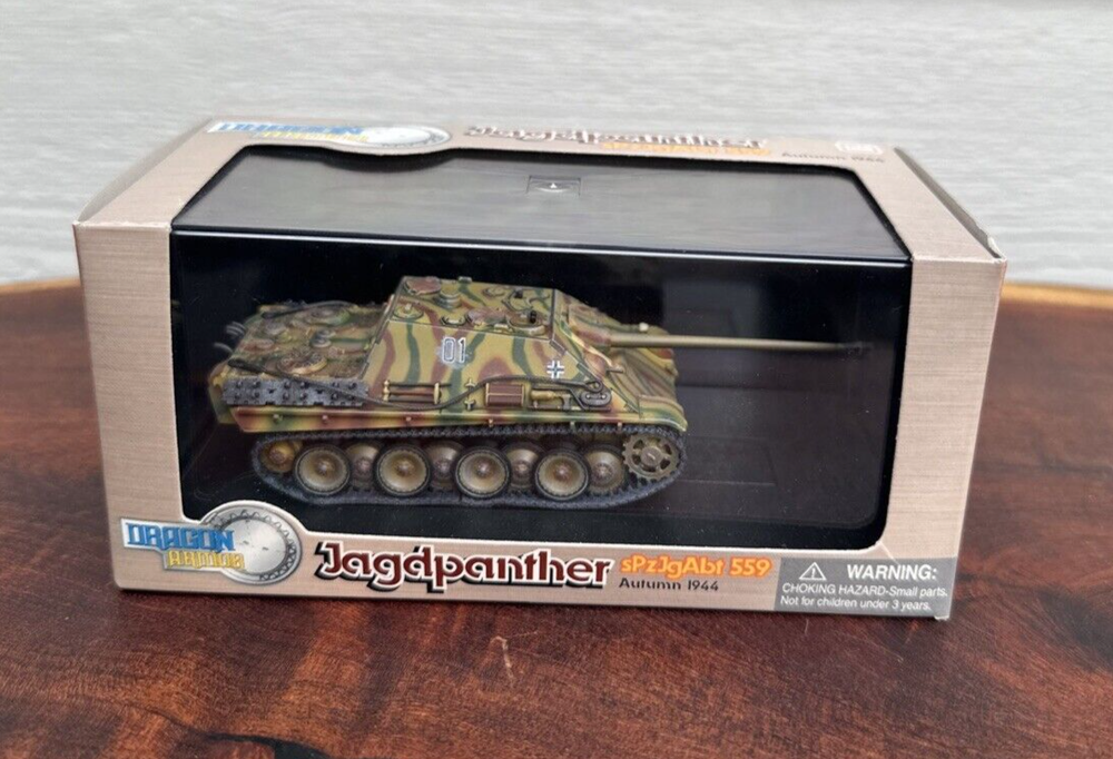 Rare Dragon Armor 60006 JagdPanther Tank sPzJgAbt 559 Autumn 1944 1:72 Scale