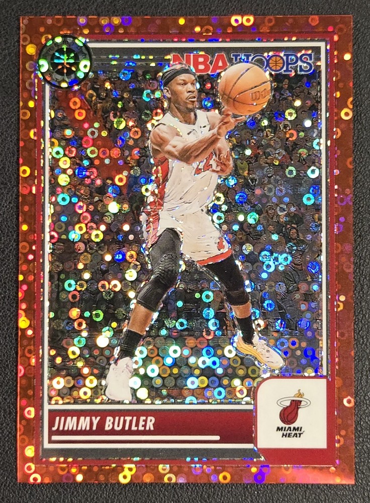 2023-24 Panini NBA Hoops Premium Stock Jimmy Butler /149 Red Disco Miami Heat