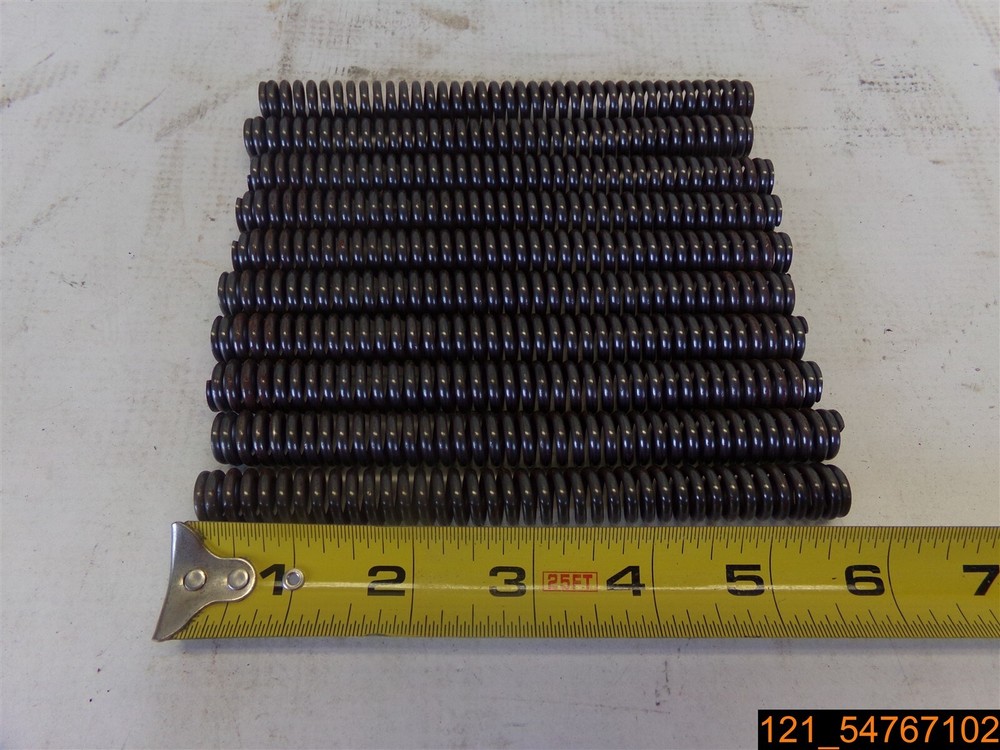 10 Pack 5-1/2 Inch 1/2 OD Compression Coil Springs