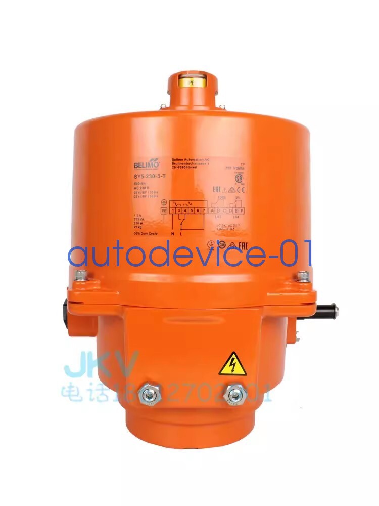 1pcs New BELIMO SY5-230-3-T 500Nm  Electric Butterfly Valve Actuator 230V