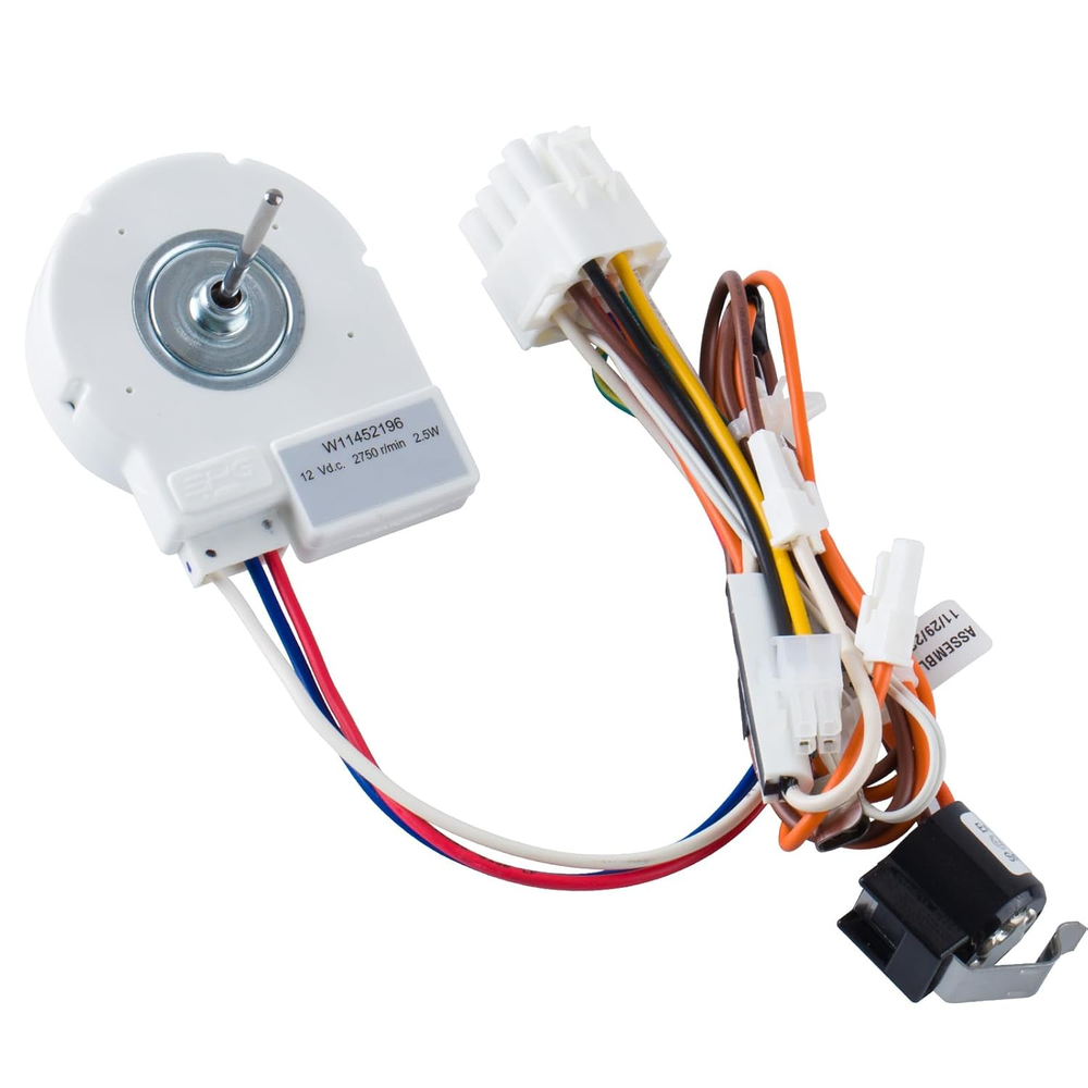 OEM W11452196 Refrigerator Evaporator Fan Motor Perfectly Compatible with Whirlp