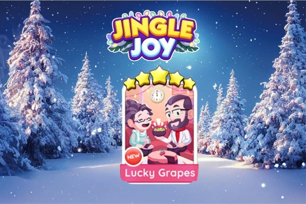 Monopoly GO! 5 Star sticker - Lucky Grapes 🎶 Fast Delivery 🎶