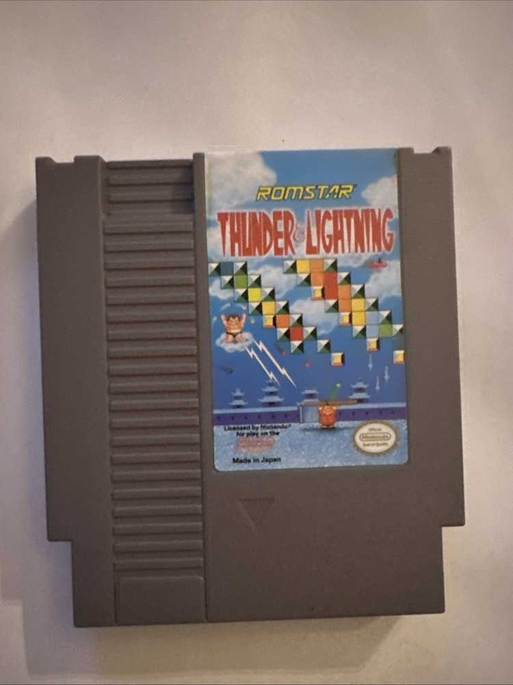 Thunder & Lightning (Nintendo Entertainment System, 1990) NES