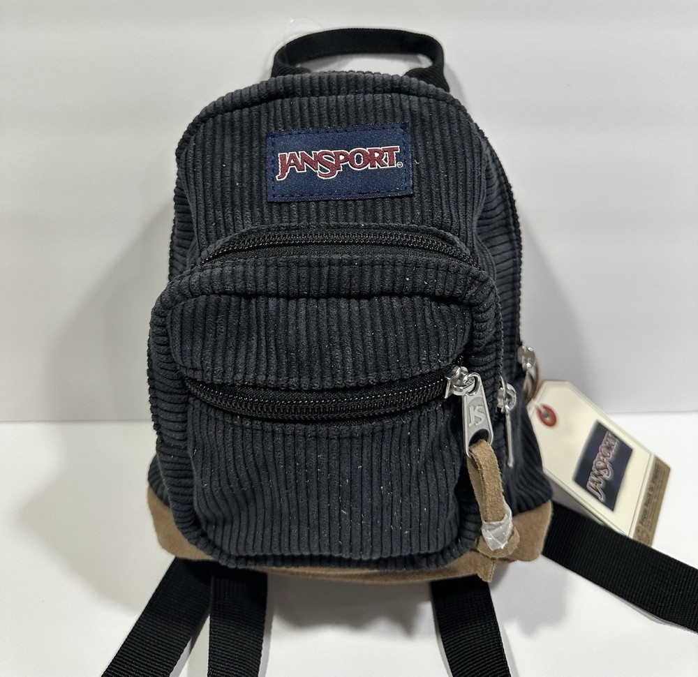 JanSport Mini Pack Mini Expressions Backpack - Black Corduroy