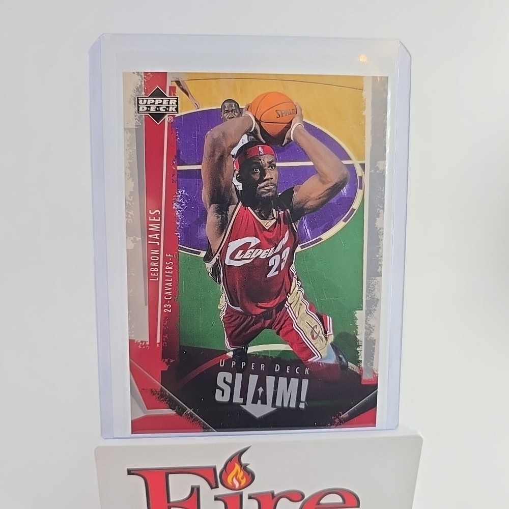 2005-06 Upper Deck Slam #14 LeBron James Cleveland Cavaliers Basketball Card
