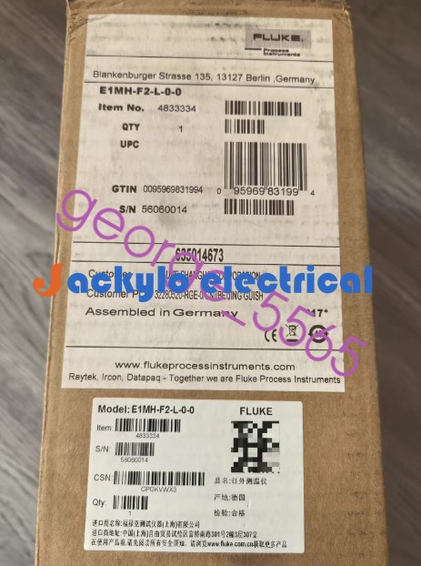 1PC FLUKE E1MH-F2-L-0-0 thermometer brand new FedEx or DHL