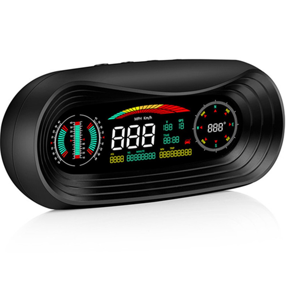 Car GPS Digital HUD Speedometer Display Gauge Interior Accessories