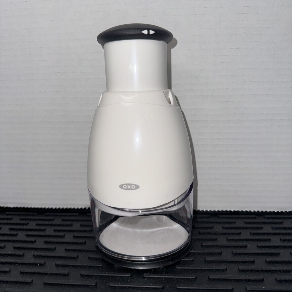 OXO Good Grips 1-Cup White Chopper with Ergonomic Comfort Knob