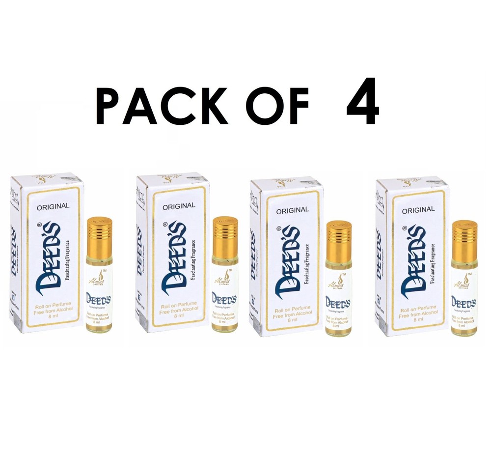 Dove Soap unisex perfume 100% Pure Natural and Undiluted long lasting pack of 4