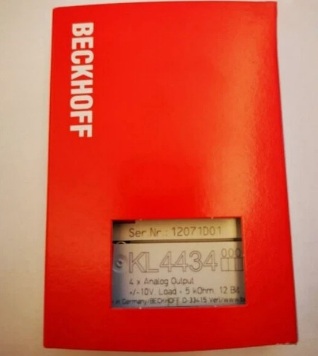 New In Box Beckhoff KL4434 PLC Module KL4434 KL4434 Free shipping
