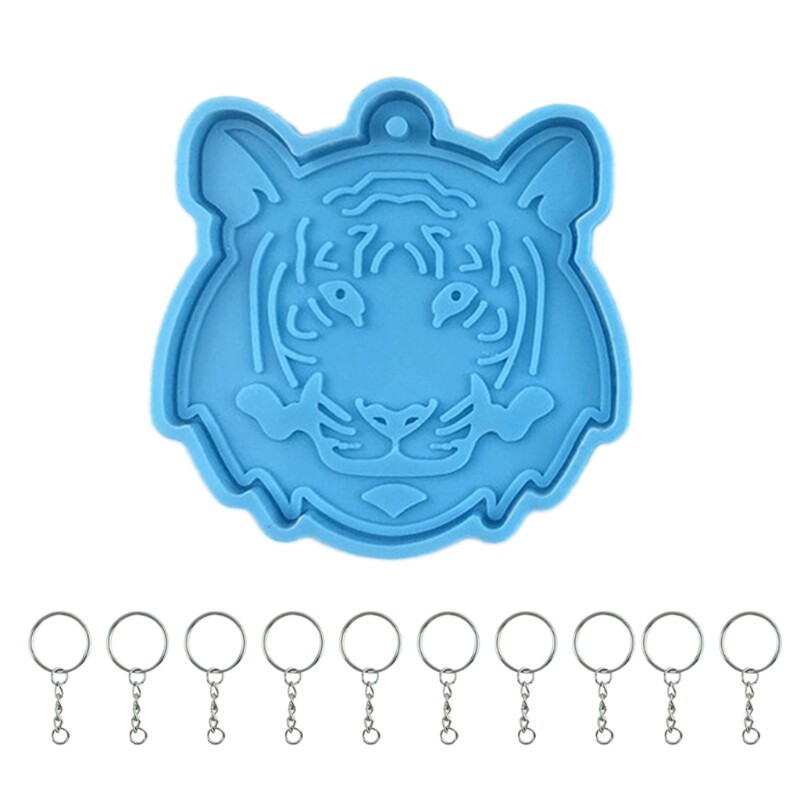 Silicone Mold for DIY Epoxy Resin Keychain Necklace Jewelry Craft