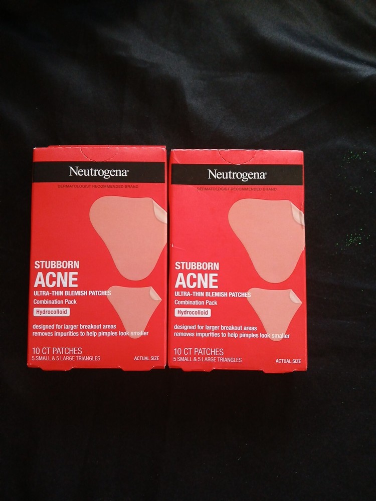 Acne Ultra-Thin Blemish Patches, 2 Pack, 26 Count Total Neutrogena