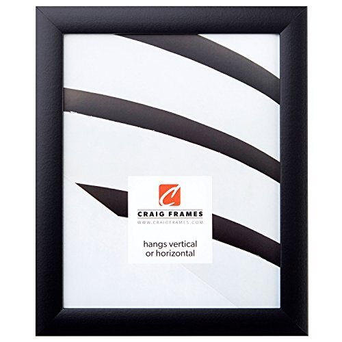 18x24 Black Modern Picture Frame with Premium Matte Finish and Durable Plexiglass