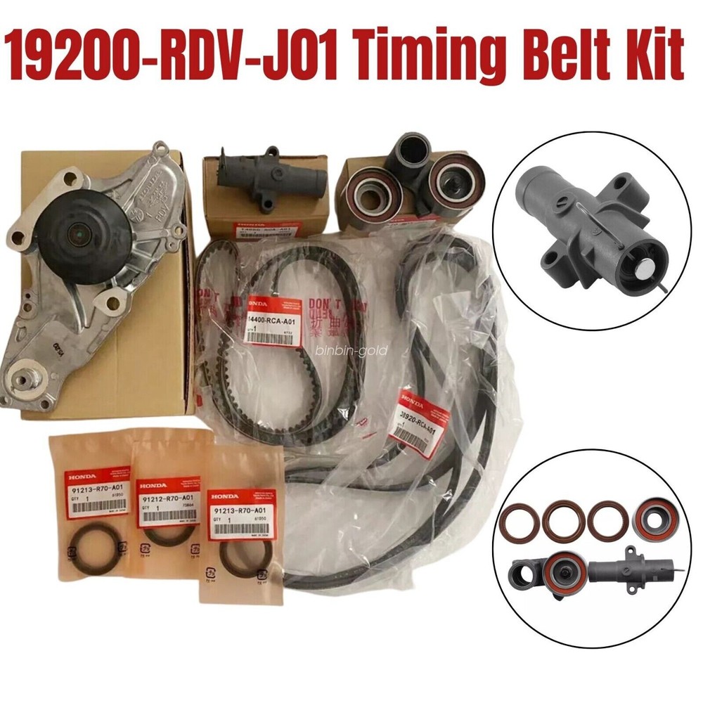 Genuine OEM Timing Belt Kit with Water Pump For, ACURA MDX Accord Odyssey