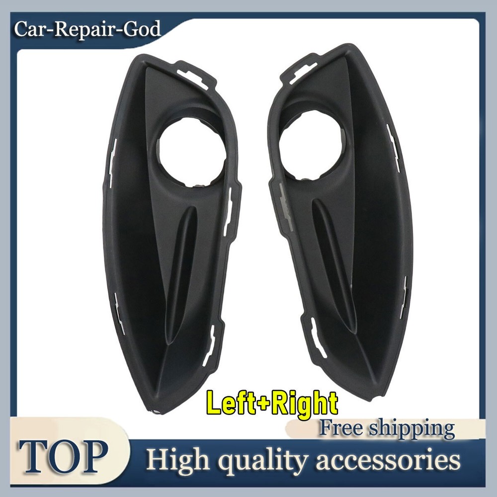 Set of 2 For Chrysler 17-19 Pacifica 20 Voyager Front Right&Left Fog Light Bezel