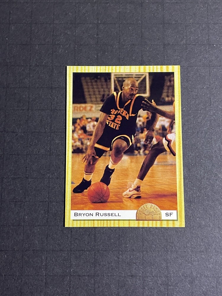 1993-94 Classic Bryon Russell Rookie Card #65 - Utah Jazz