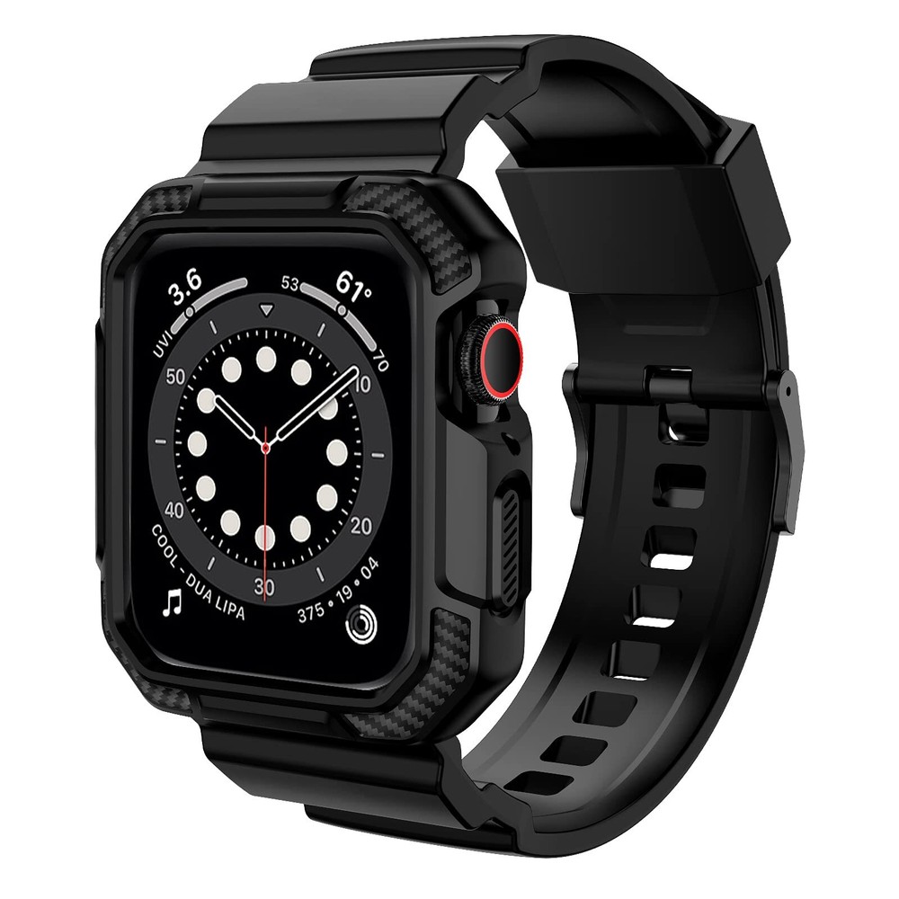 OROBAY Compatible with Apple Watch Band 45mm/44mm/42mm-Series 3/2/1 with Case, S