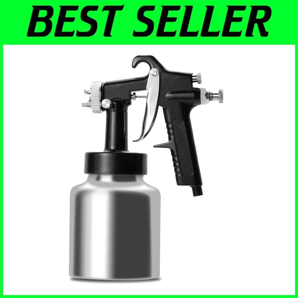 Durable Air-Powered Paint Sprayer with 2.0mm Nozzle & Ergonomic Comfort Grip