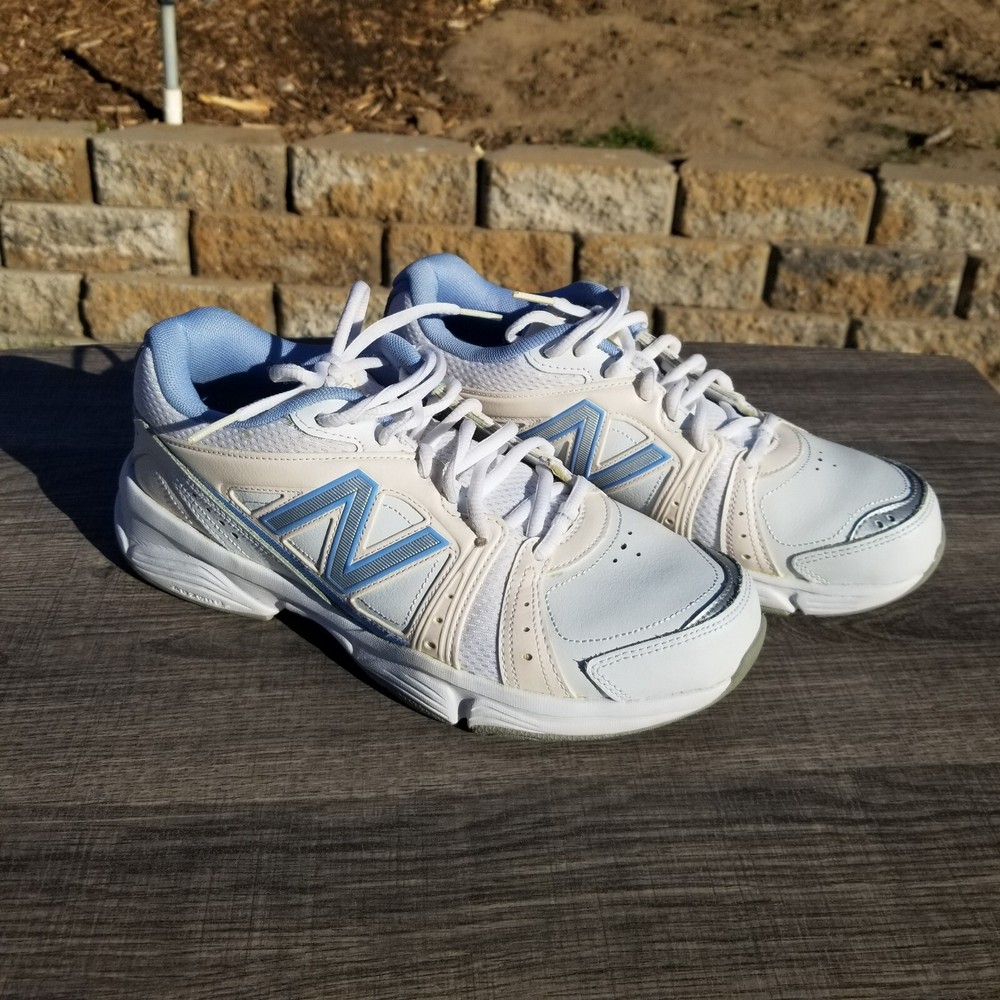 New Balance 519 Women’s Shoes - Size 9.5B White Blue Athletic Walking WX519WL