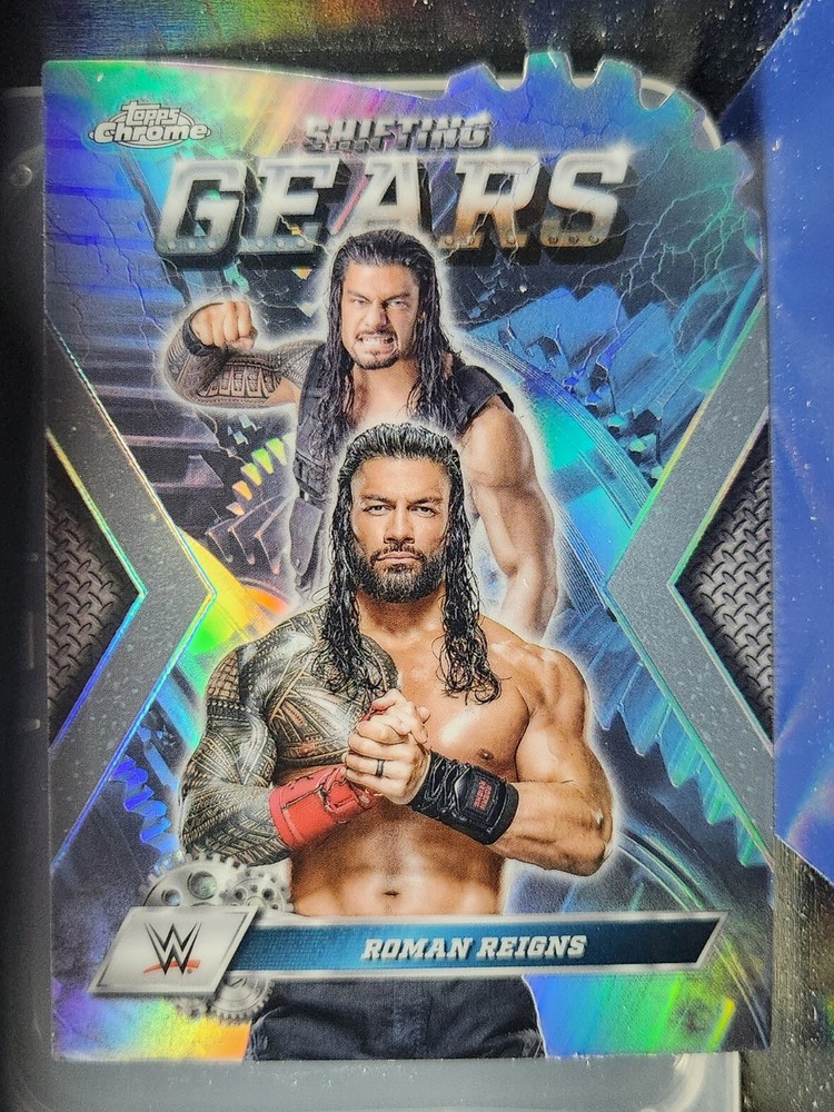 Custom WWE 2025 Topps Chrome Inserts - Gears, Family Tree & More