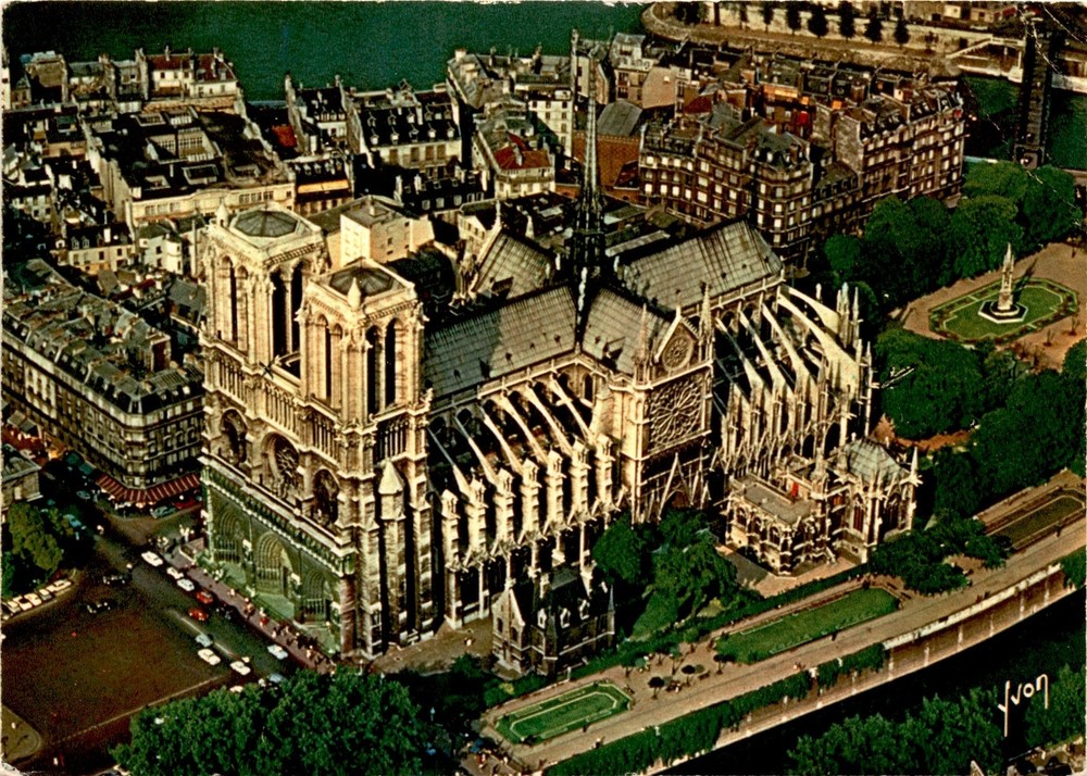 Yvon, COULEURS ET LUMIÈRE DE FRANCE, PARIS Postcard