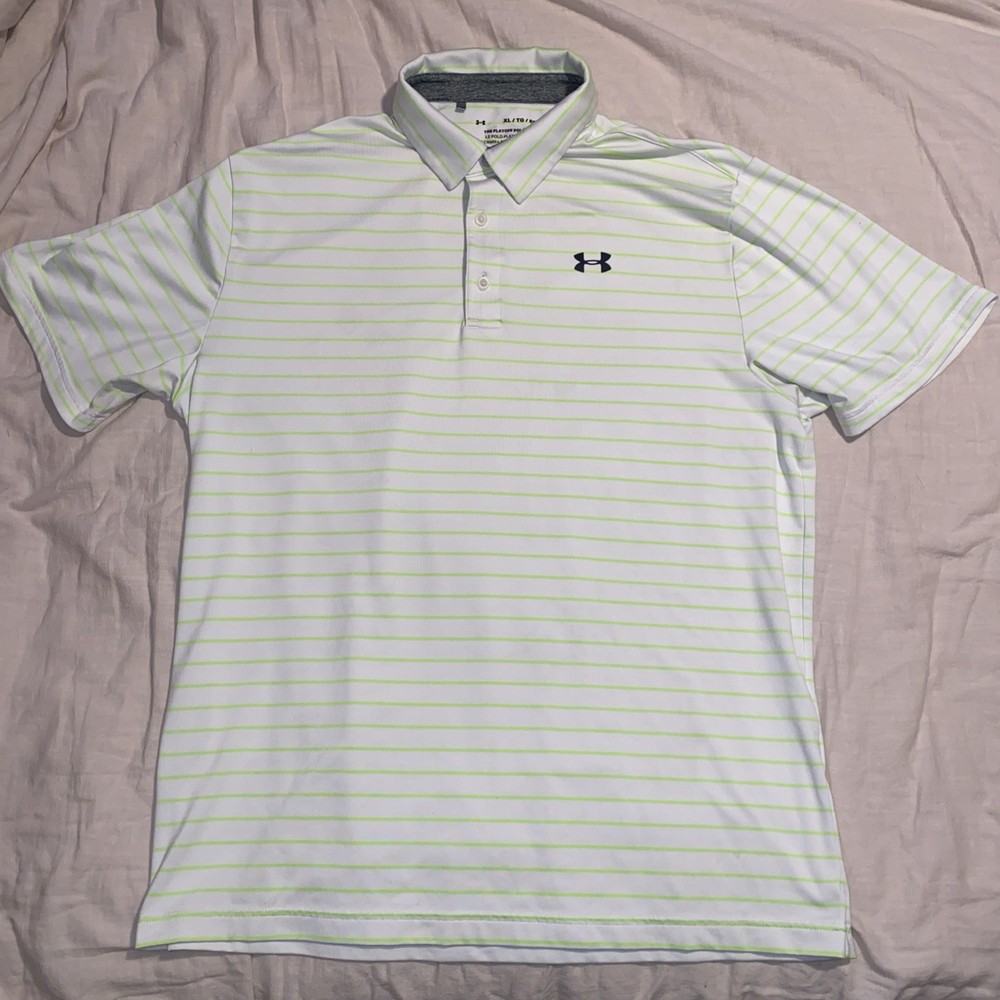 Under Armour “The Playoff Polo” Performance Golf Shirt Size XL