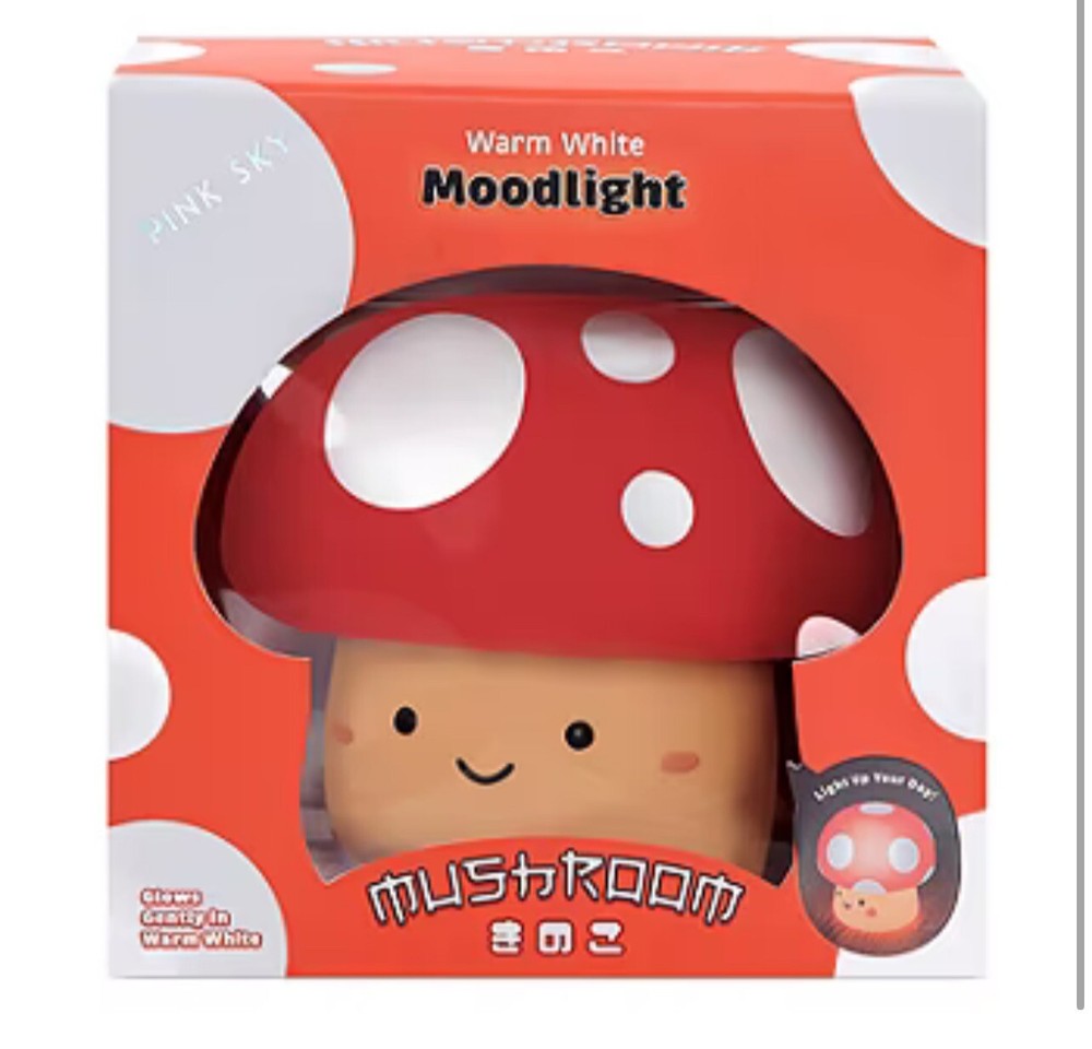 Mushroom Mood light Nightlight Warm White - Brand New