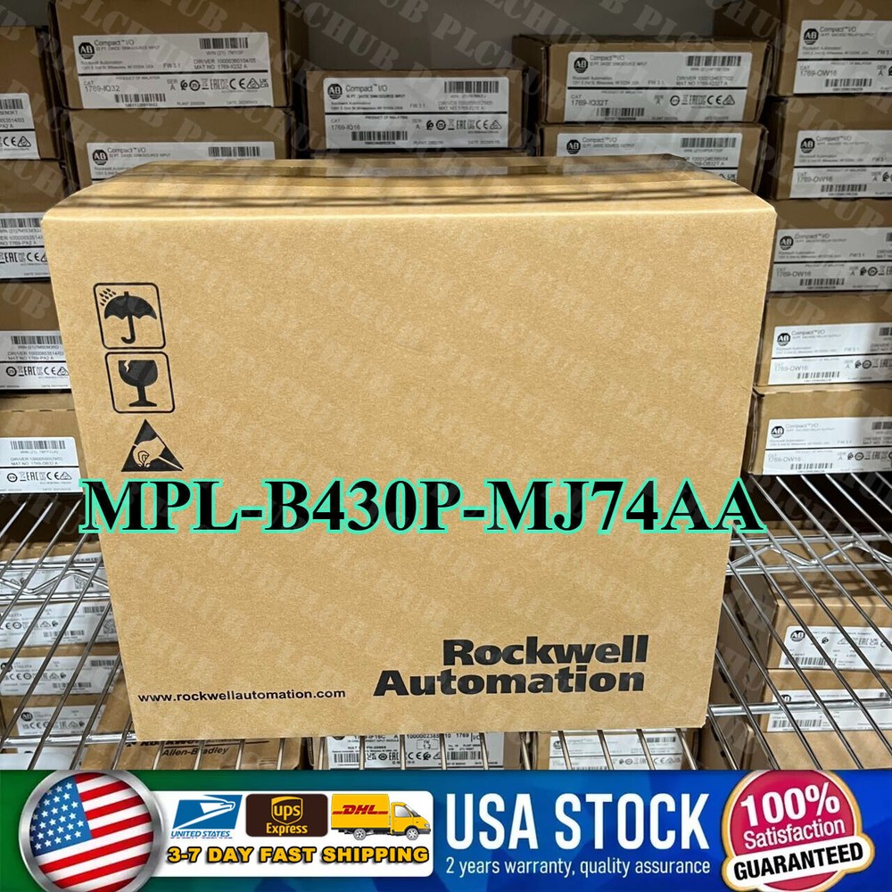 New Factory Sealed Allen-Bradley MPL-B430P-MJ74AA Servo Motors Product 460 V
