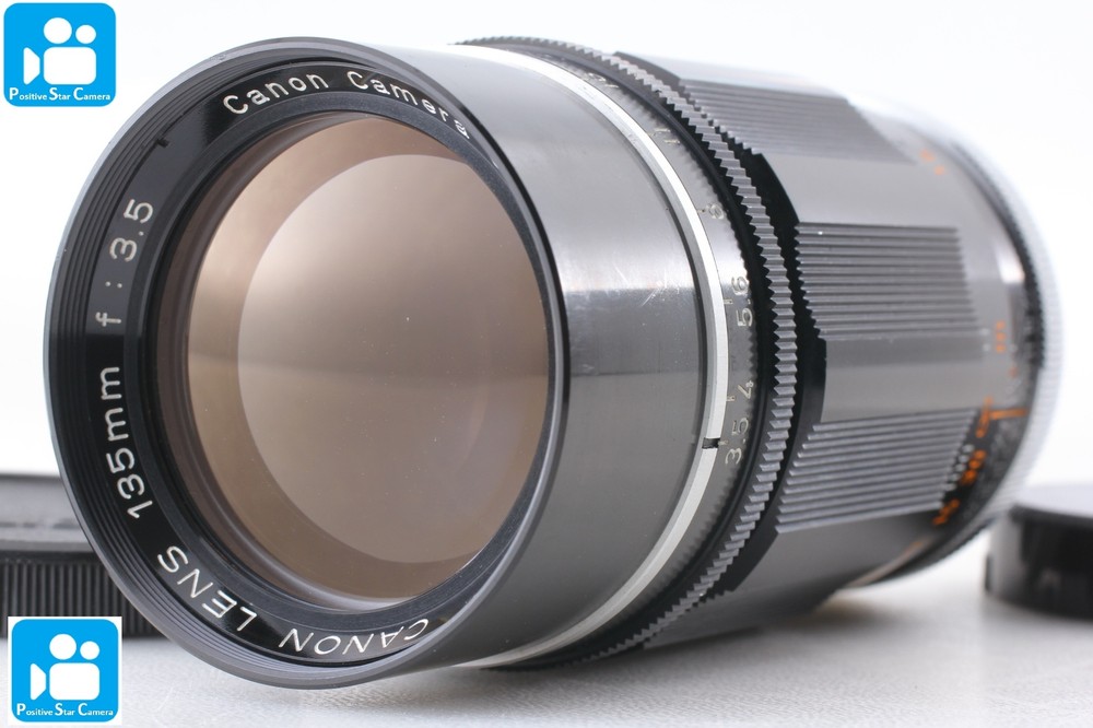 Canon 135mm f3.5 LTM L39 Leica Screw Mount Lens MINT from Japan