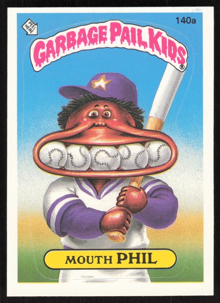 1986 Topps Garbage Pail Kids Sticker Cards Complete Set