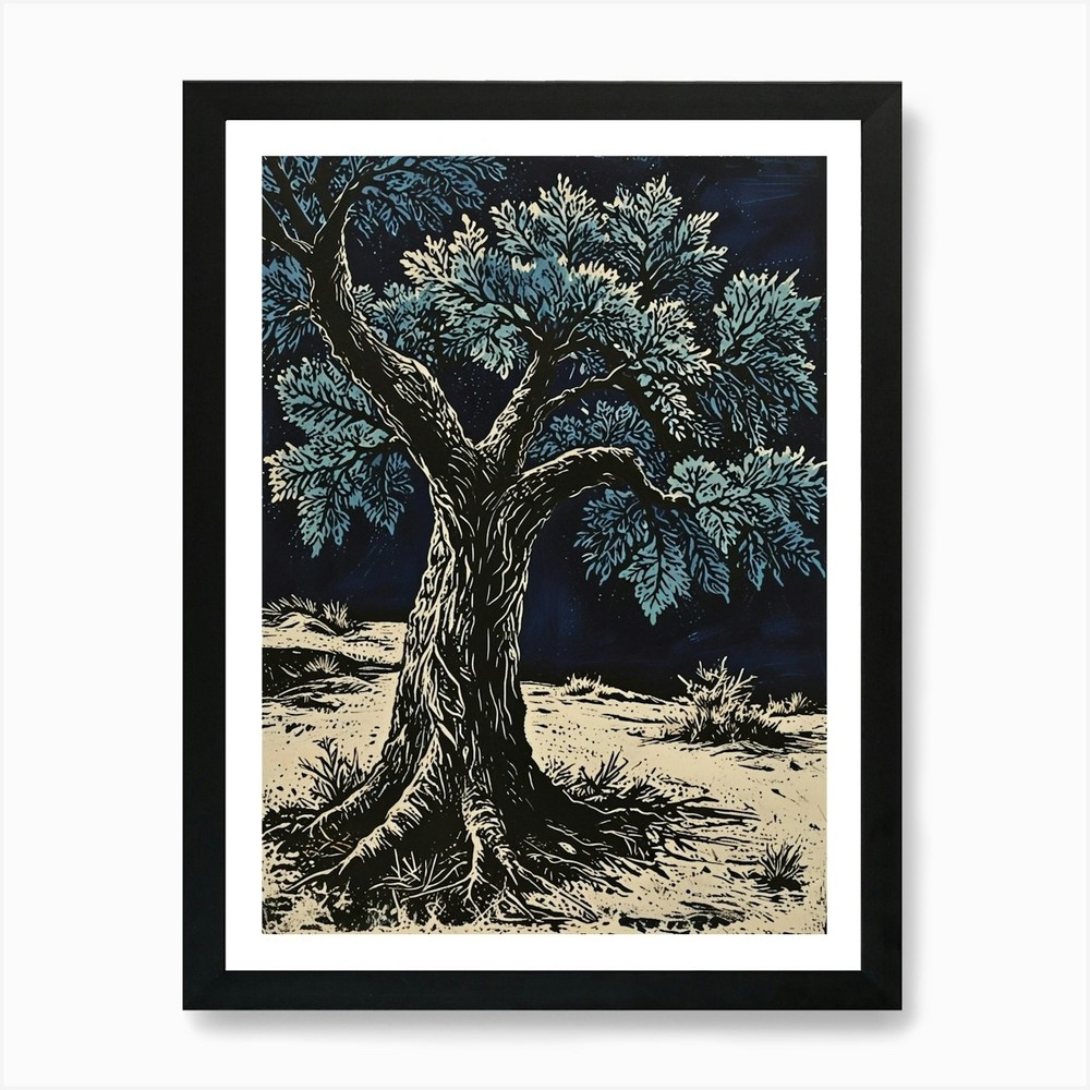 Tree Of Life 28 Art Print Framed Wall Art Poster Canvas Print Picture