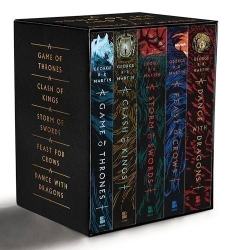 A Song of Ice and Fire Ser.: George R. R. Martin's a Game of Thrones 5-Book Boxed Set (Song of Ice and Fire Series) : A Game of Thrones, a Clash of Kings, a Storm of Swords, a Feast for Crows, and a Dance with Dragons by George R. R. Martin (2013, Trade Paperback / Trade Paperback)
