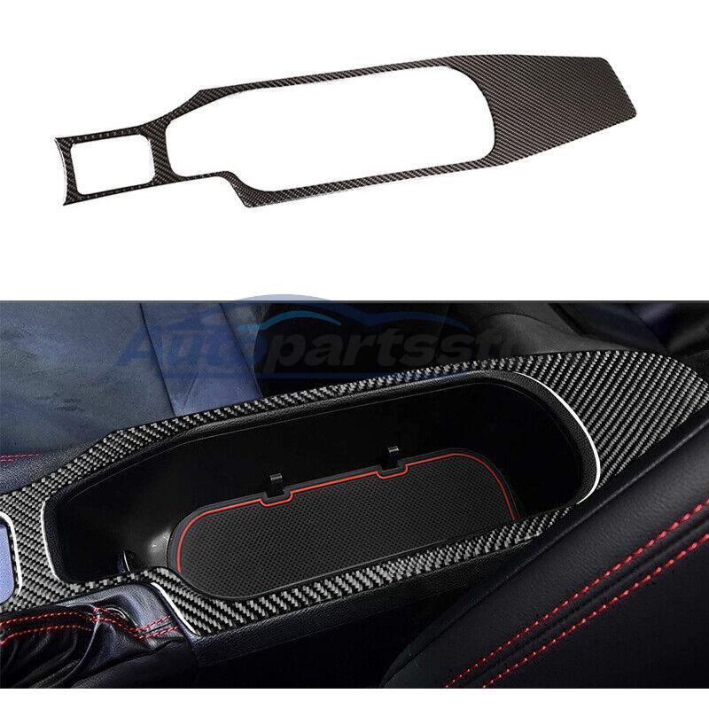Carbon Fiber Watecup Panel Cover Trim For Toyota GT86 Scion FR-S Subaru BRZ