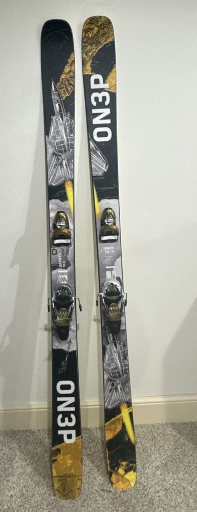 ON3P Jeffrey 100, Size 186cm, BINDINGS NOT INCLUDED, Mounted Once