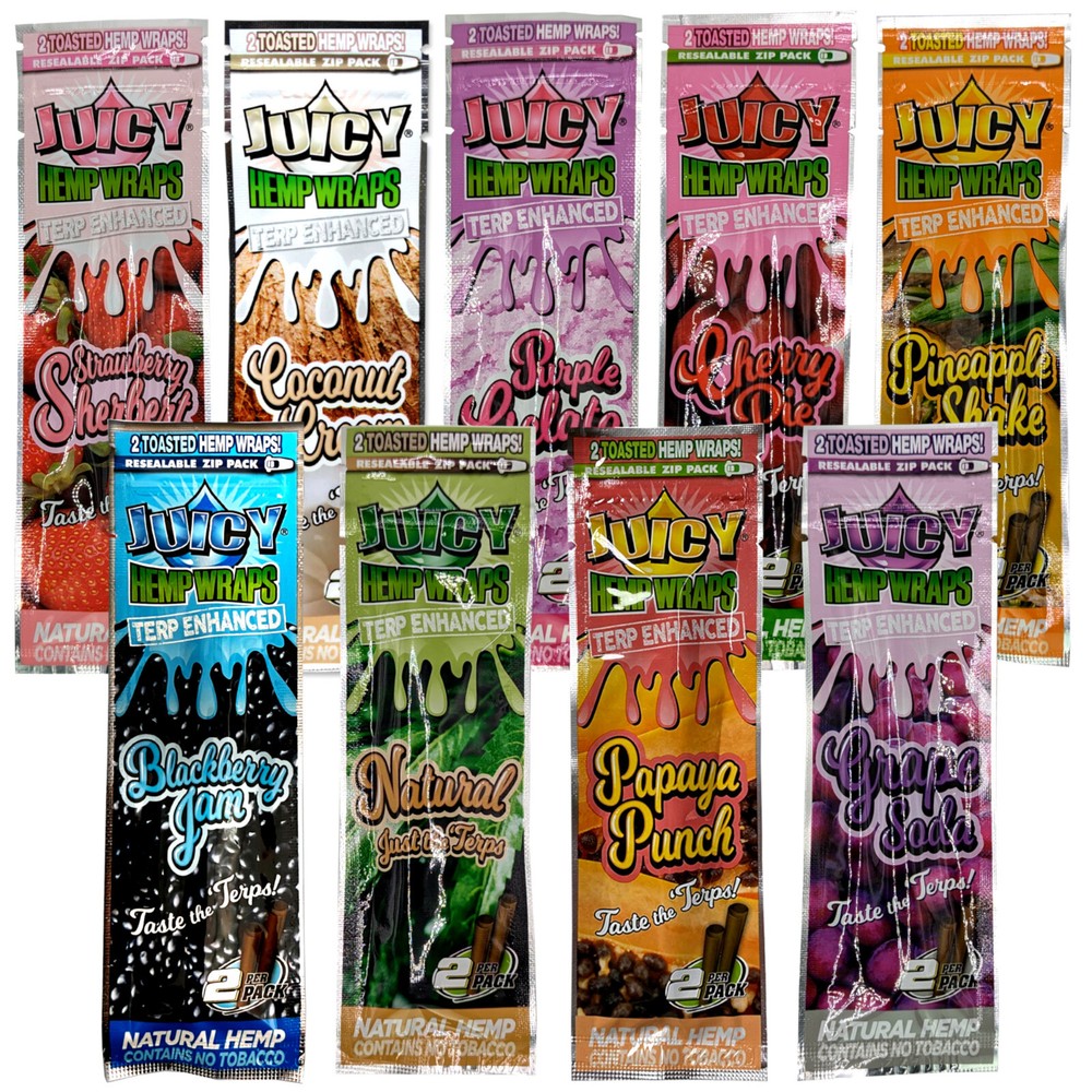 Juicy Jays Enhanced Wrap Varitety pack 9 Count