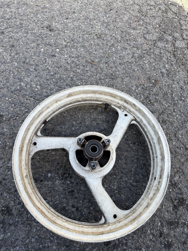 Yamaha TZR250 TZR 250 Rear Wheel Mag Genuine Back White Asahi 2.50 X 17 17”