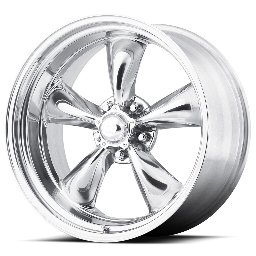 14x7 +0 American Racing Vintage VN515 1 PC 5x4.75 Polished Wheels (Set of 4)