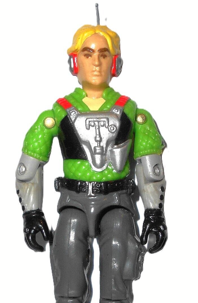 GI Joe vintage 1987 PSYCHE-OUT v1 gijoe w antenna gijoe g i action figures